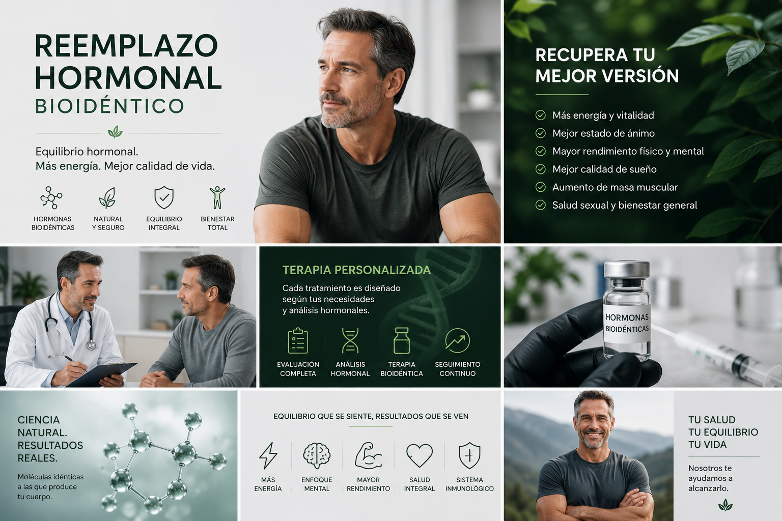 Terapia Hormonal para Hombres